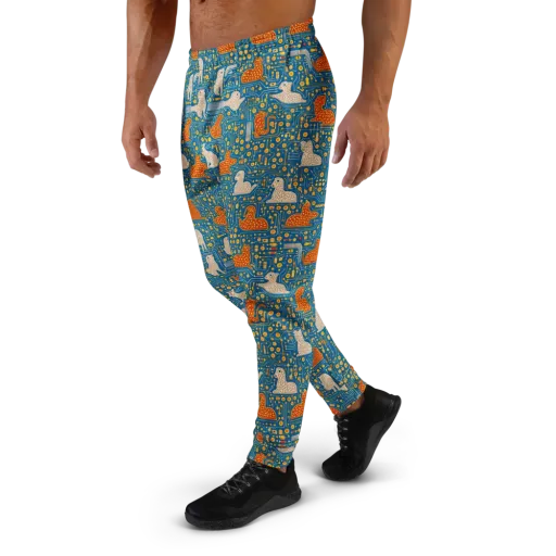 Copper Circuit Warren on a Men's Joggers