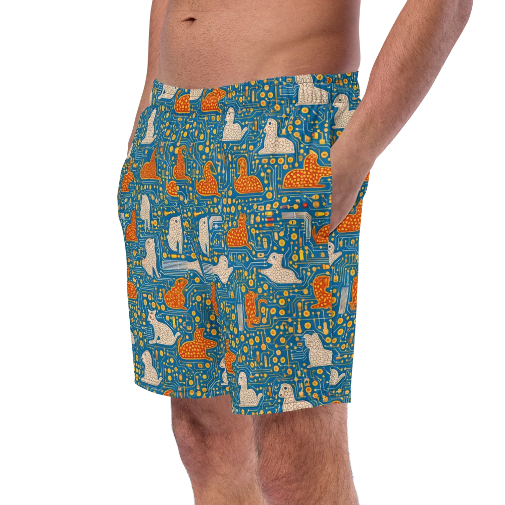 Copper Circuit Warren on Swim Trunks — Left Front