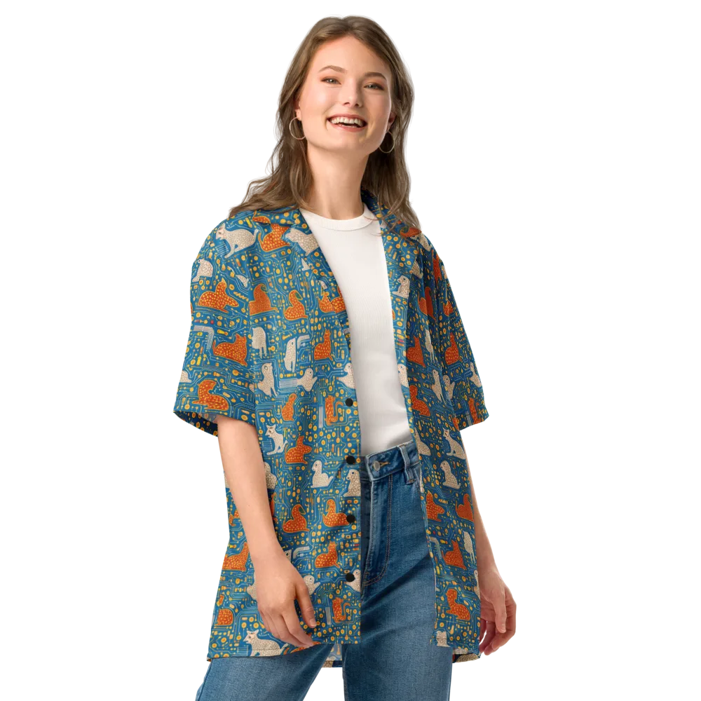 Copper Circuit Warren on Button Shirt — Front