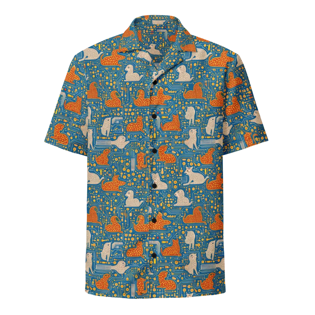 Copper Circuit Warren on Button Shirt — Front