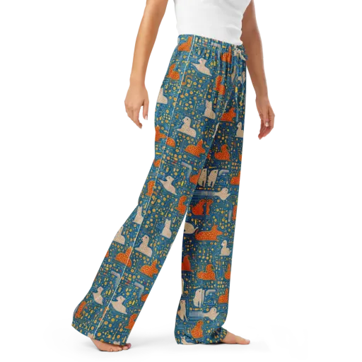 Copper Circuit Warren on a Women's Pajama Pants