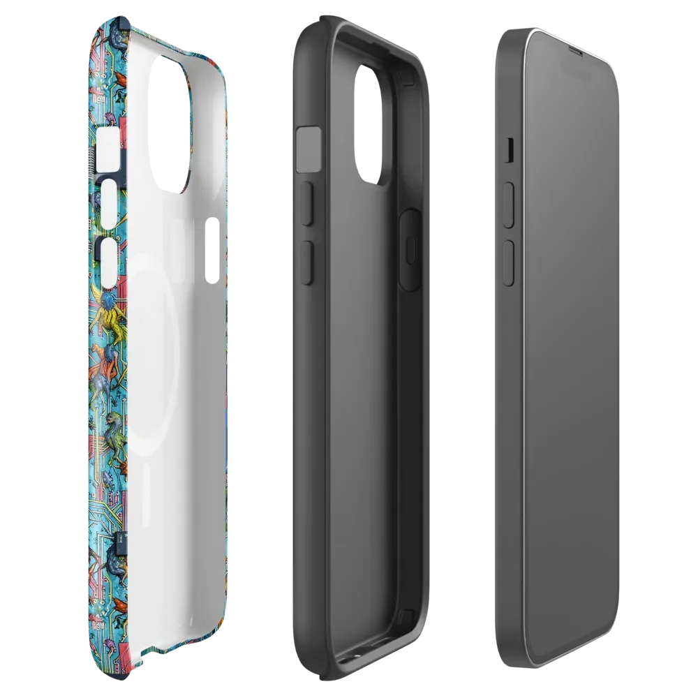 Circuit Menagerie on MagSafe Tough Case for iPhone® — Front
