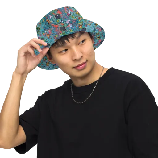 Circuit Menagerie on a Reversible Bucket Hat