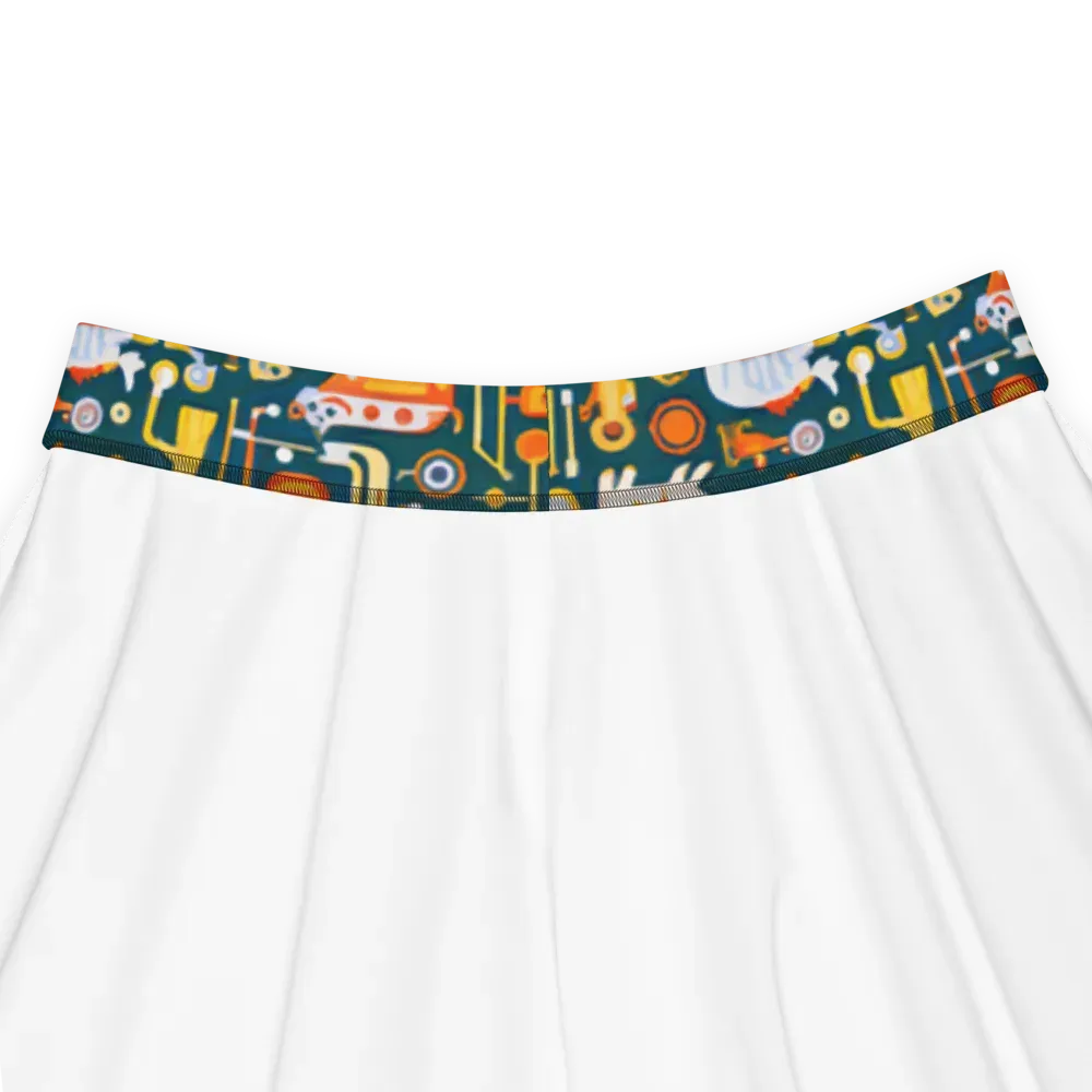 Circuit Critters on Skater Skirt — Product details