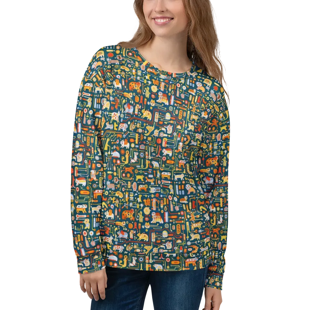 Circuit Critters on Sweatshirt — Front