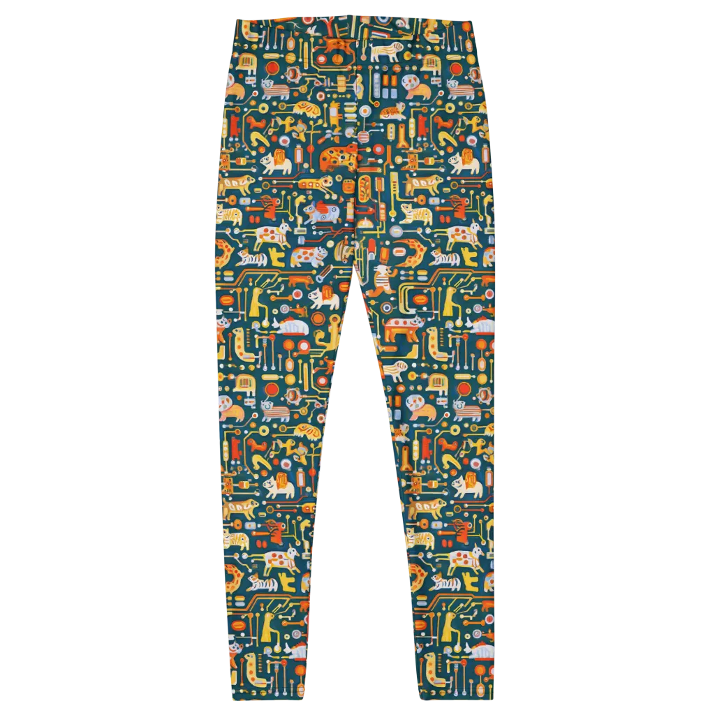 Circuit Critters on Leggings — Front