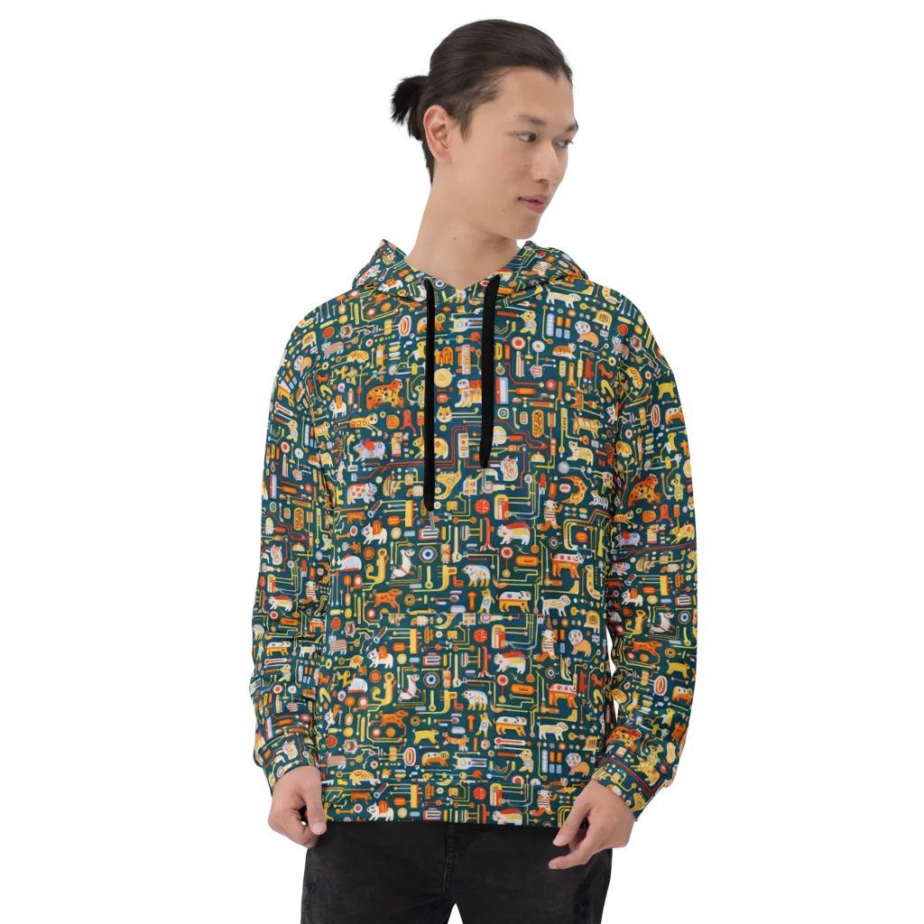 Circuit Critters on Hoodie — Front