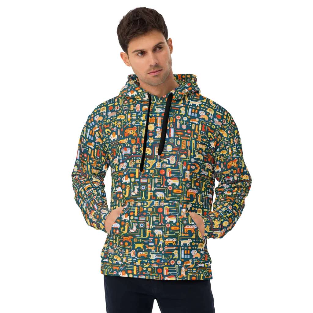 Circuit Critters on Hoodie — Front