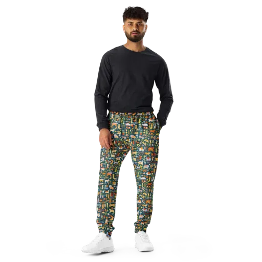 Circuit Critters on a Men's Joggers