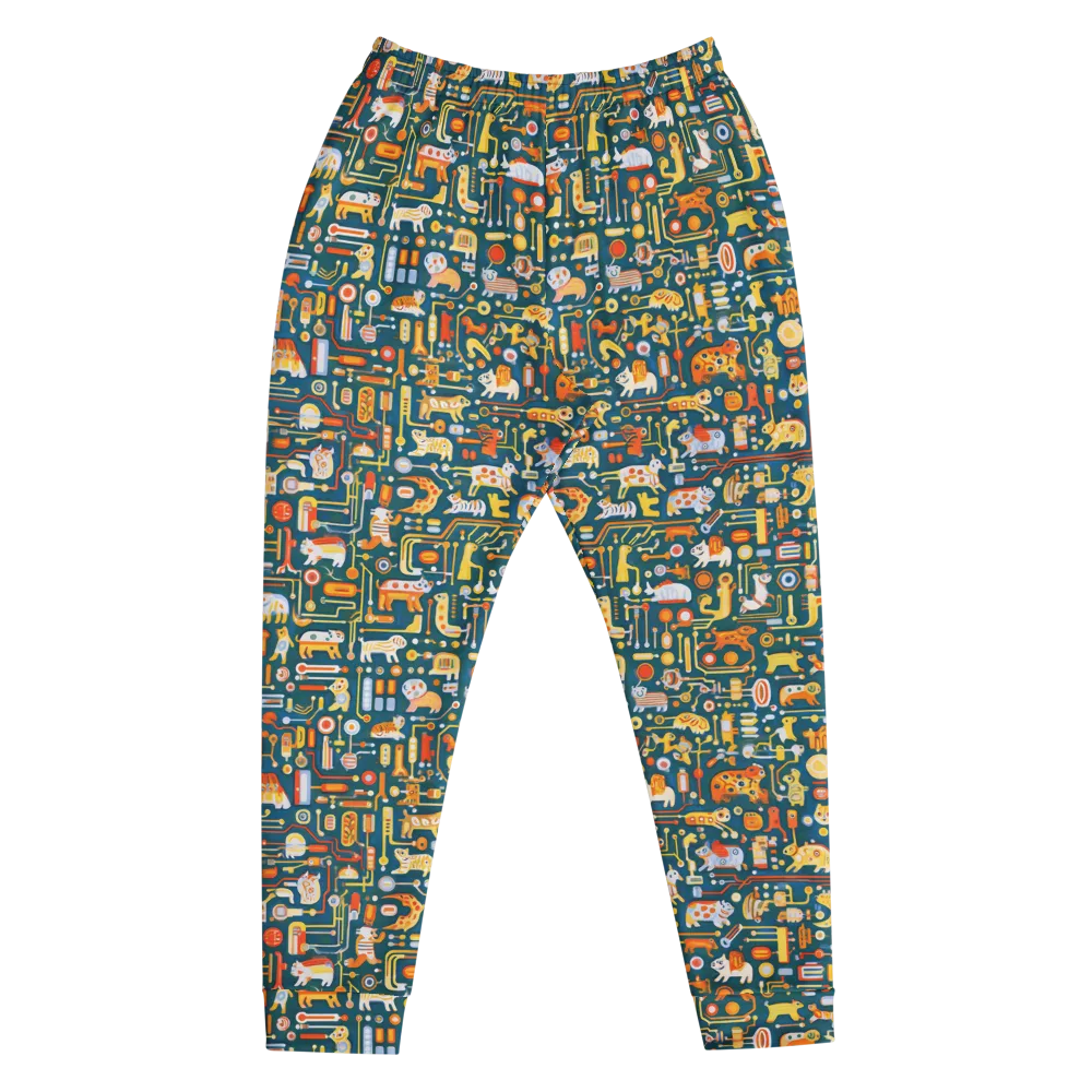 Circuit Critters on Men's Joggers — Front