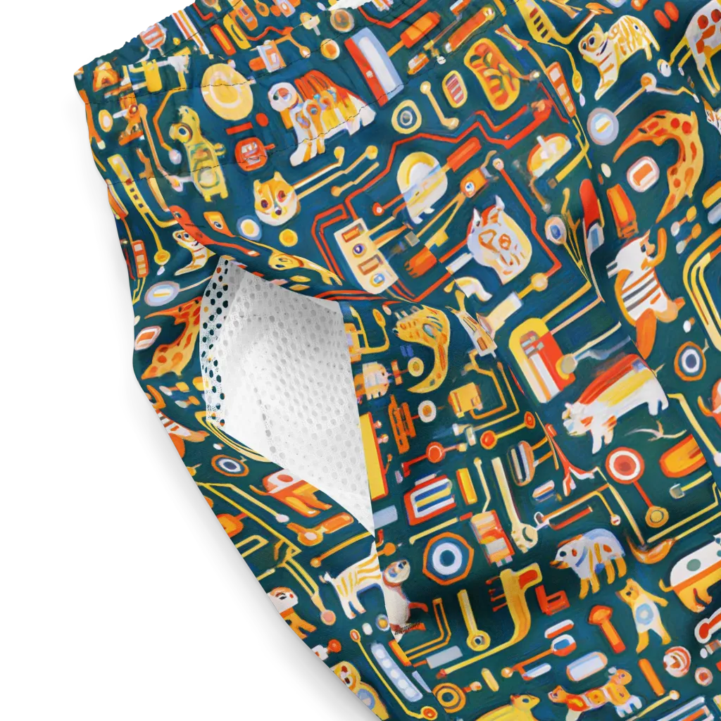 Circuit Critters on Swim Trunks — Product details 2