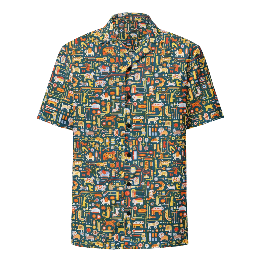 Circuit Critters on Button Shirt — Front