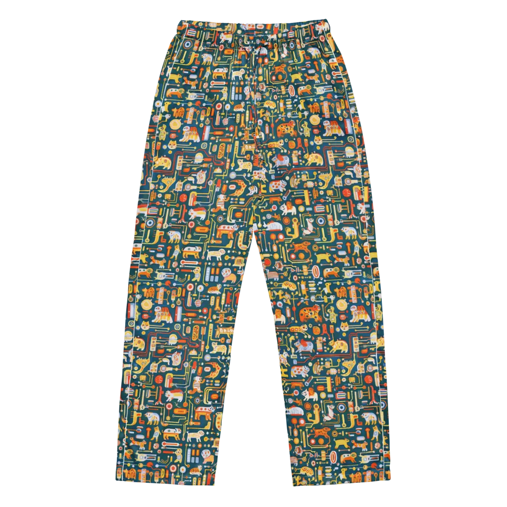Circuit Critters on Women's Pajama Pants — Front