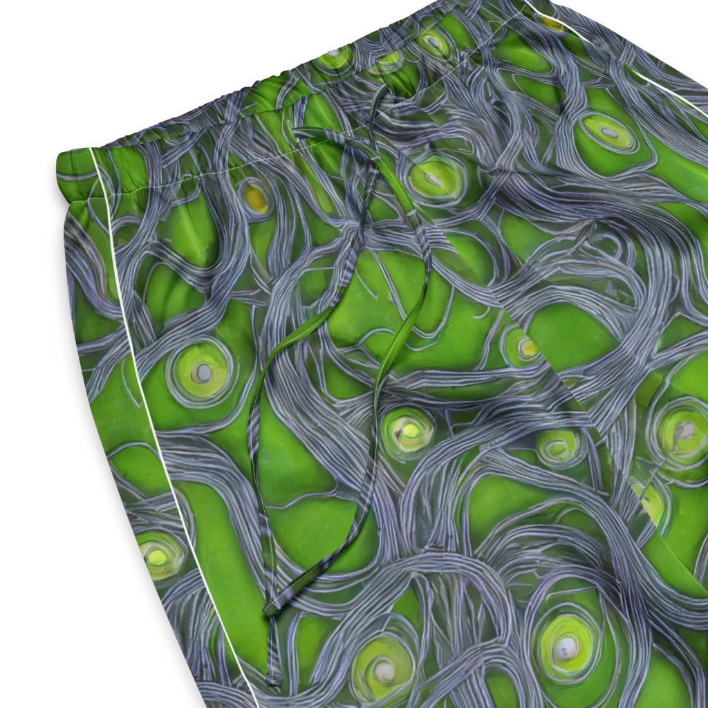 Neon Mycelium on Women's Pajama Pants — Product details