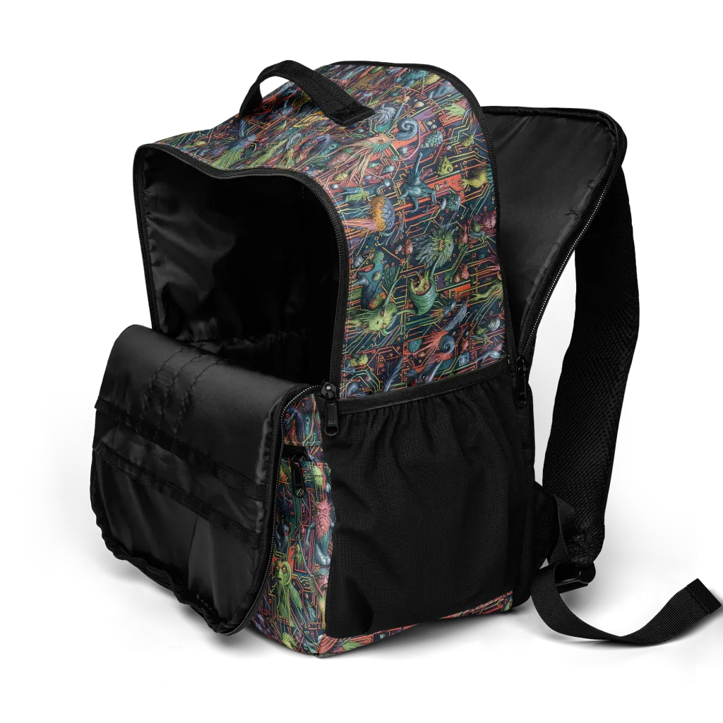 Circuit Beastiary on Utility Backpack — Product details 2