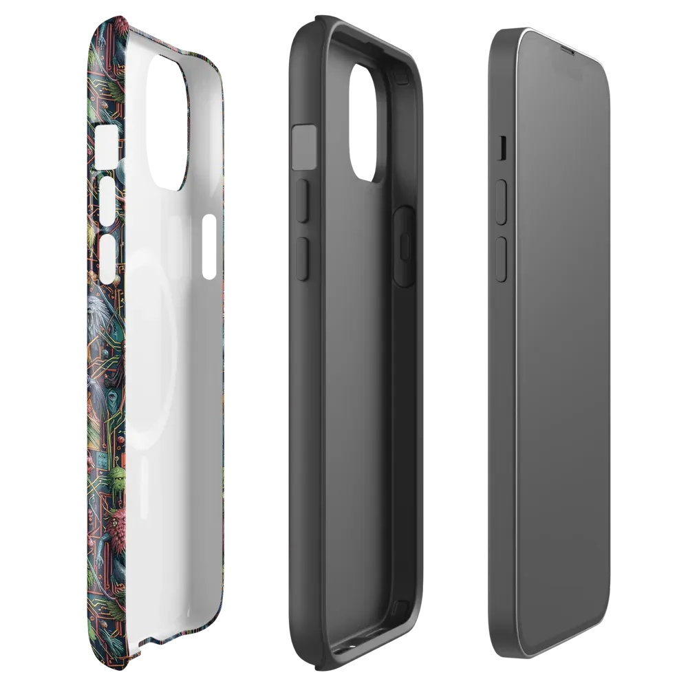 Circuit Beastiary on MagSafe Tough Case for iPhone® — Front