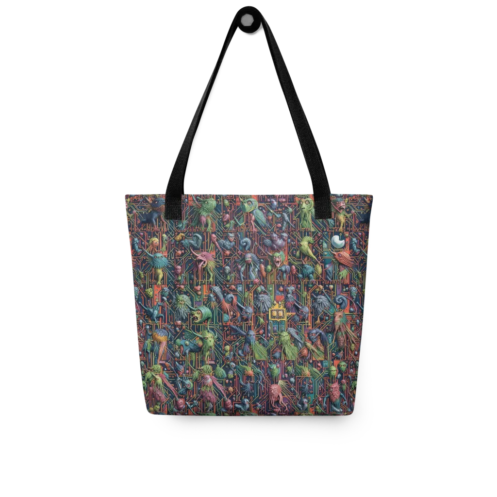 Circuit Beastiary on Tote Bag — Front