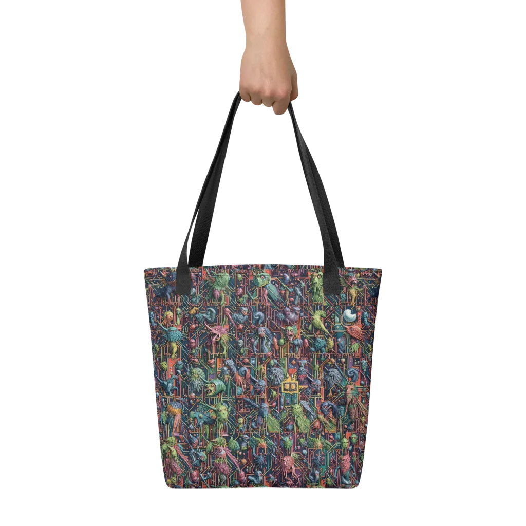 Circuit Beastiary on Tote Bag — Front