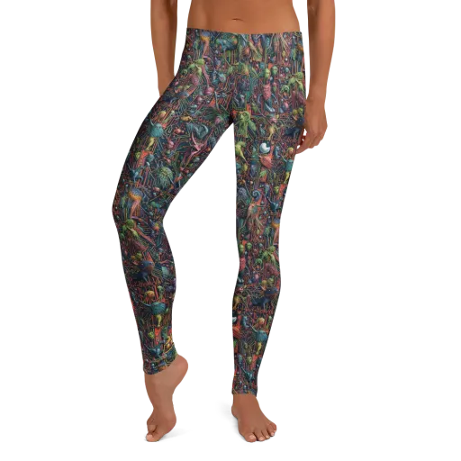 Circuit Beastiary on a Leggings