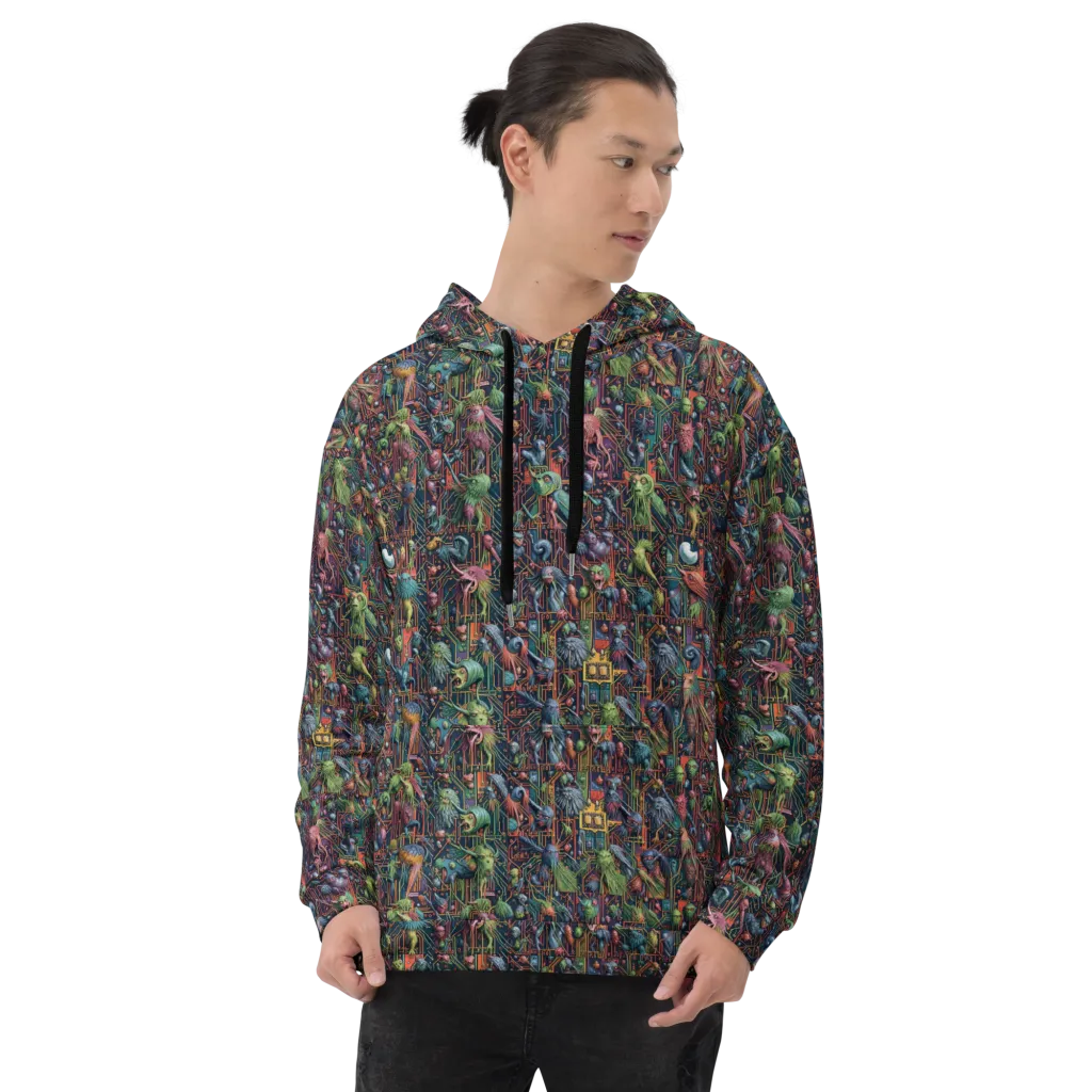 Circuit Beastiary on Hoodie — Front
