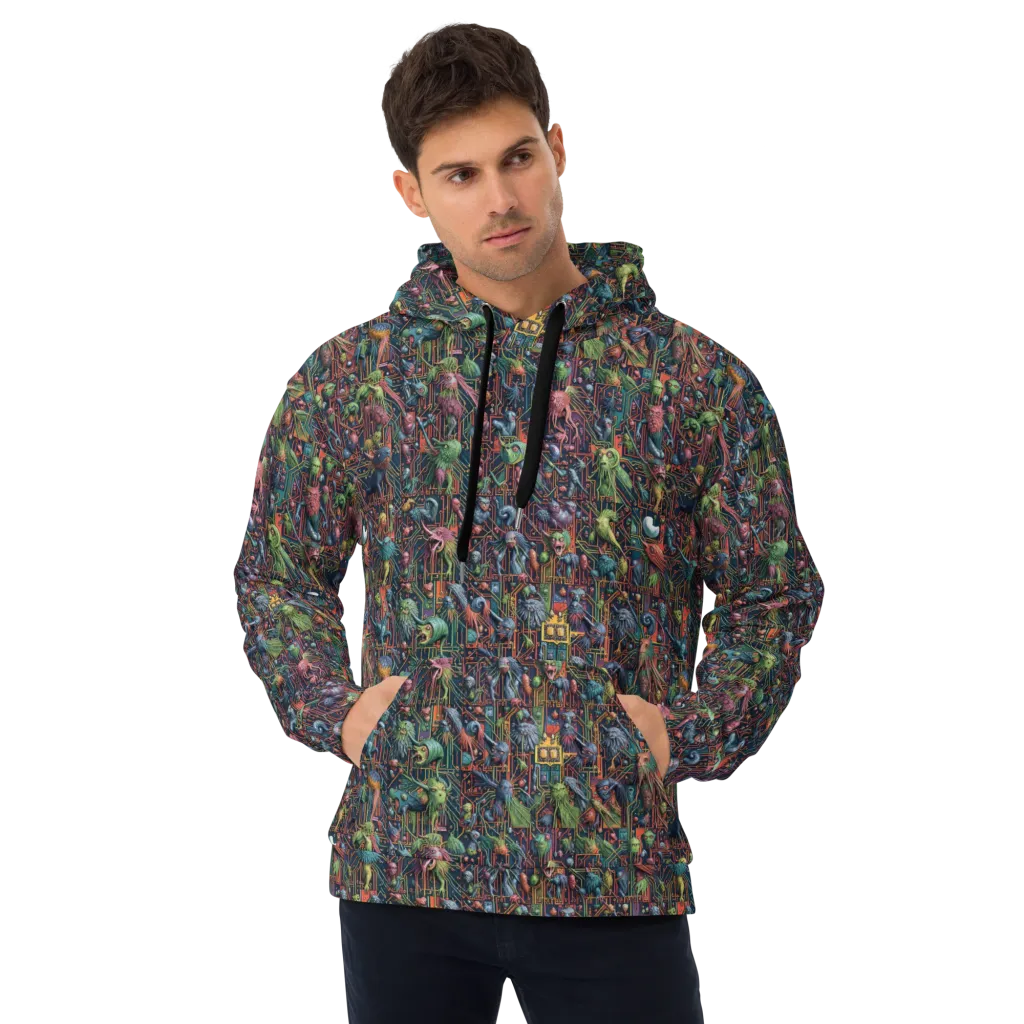 Circuit Beastiary on Hoodie — Front