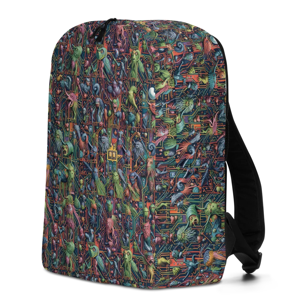 Circuit Beastiary on Minimalist Backpack — Left