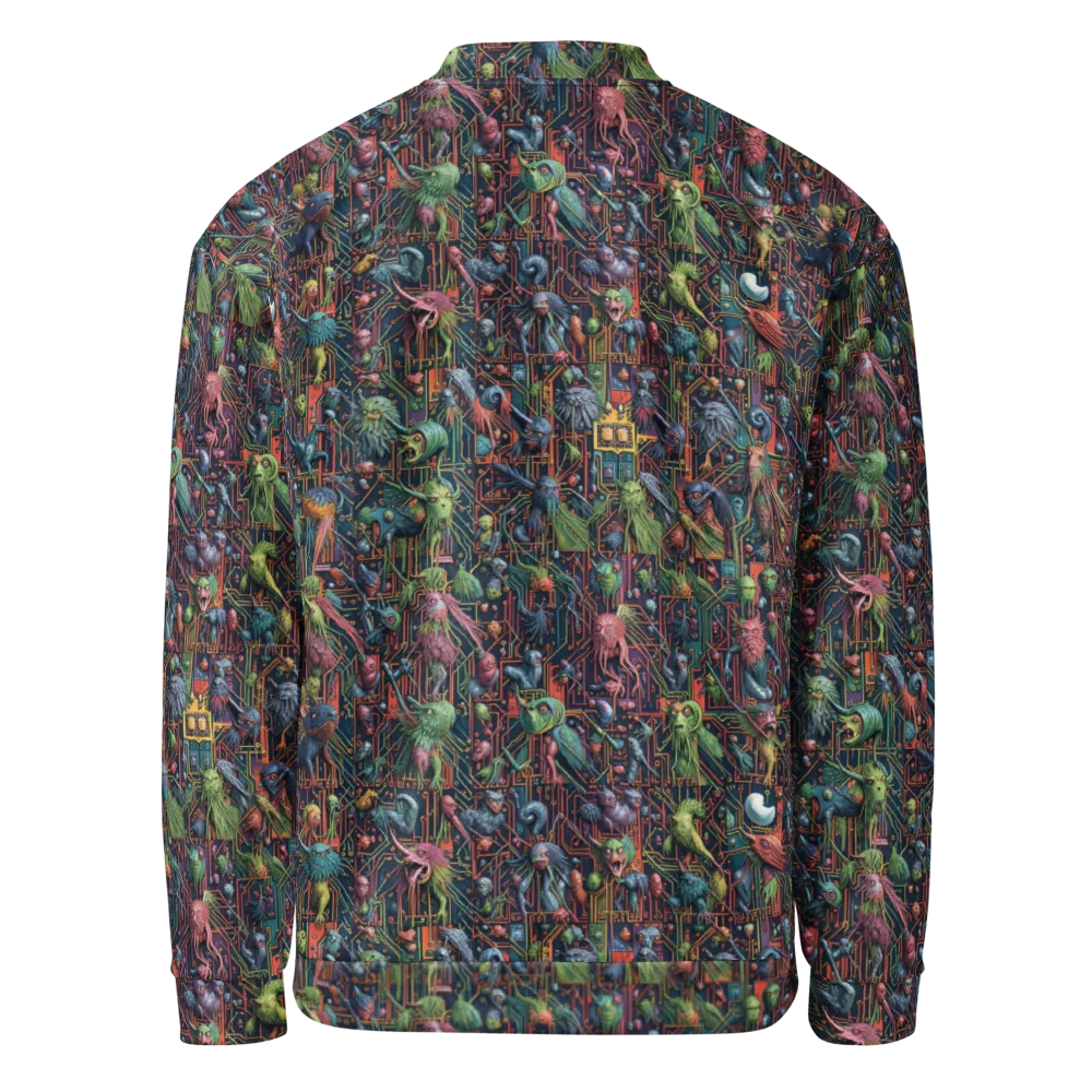 Circuit Beastiary on Bomber Jacket — Back