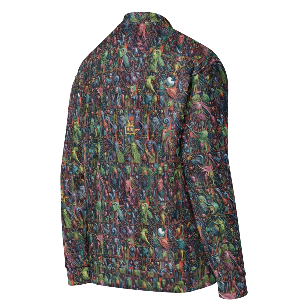 Circuit Beastiary on Bomber Jacket — Right Back