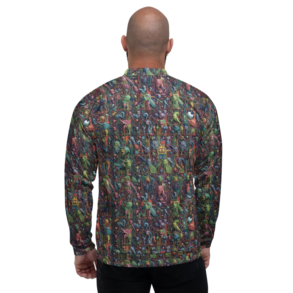 Circuit Beastiary on Bomber Jacket — Back