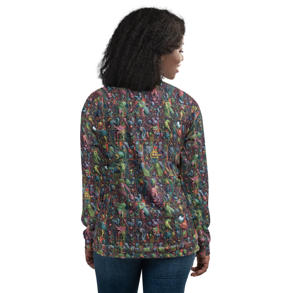 Circuit Beastiary on Bomber Jacket — Back
