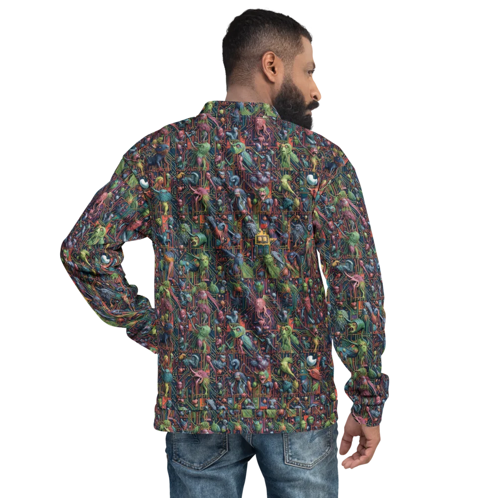 Circuit Beastiary on Bomber Jacket — Back