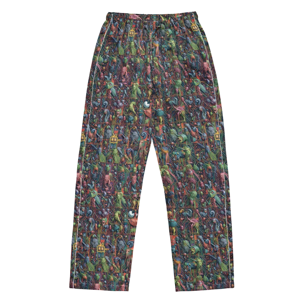 Circuit Beastiary on Women's Pajama Pants — Front