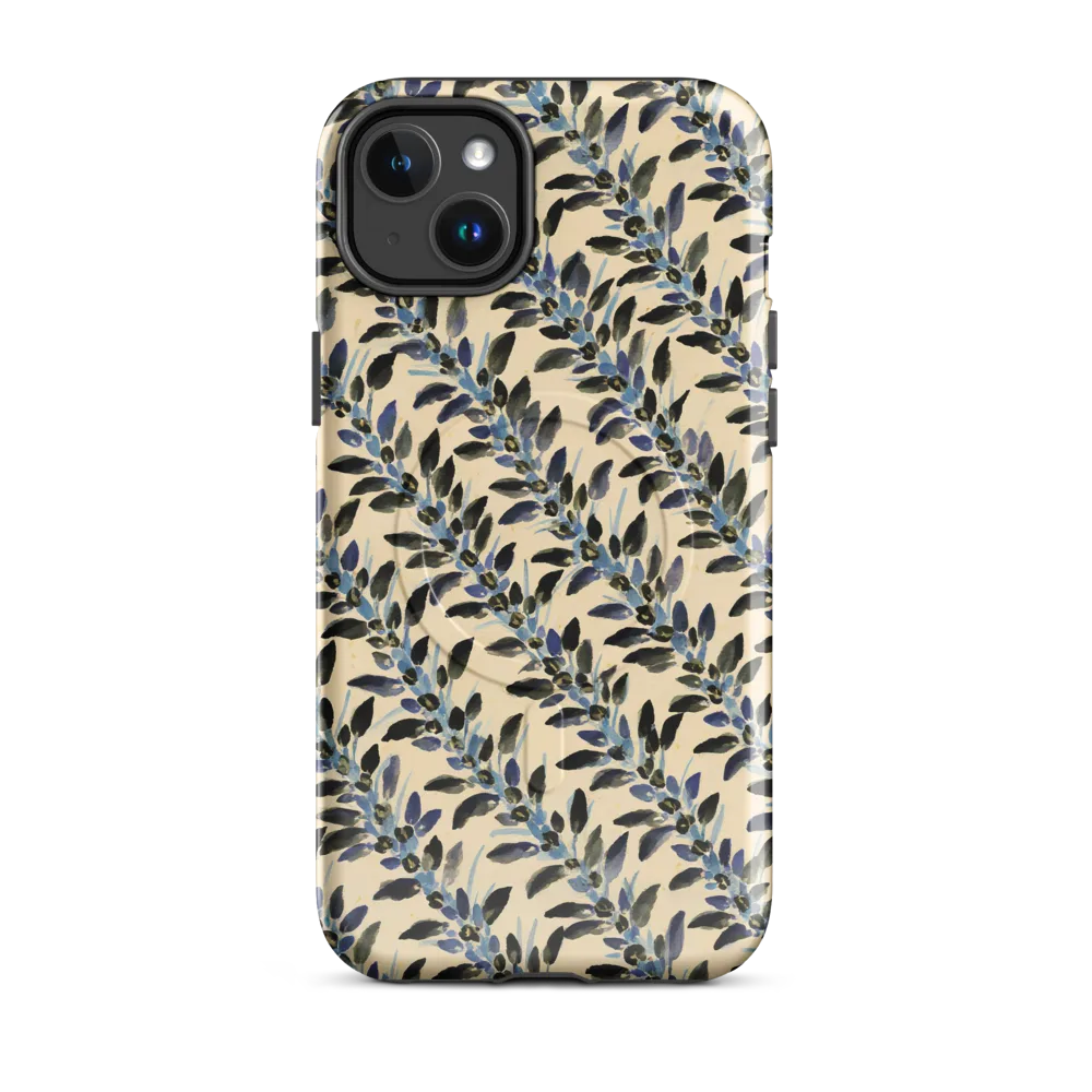 Indigo Sprig on MagSafe Tough Case for iPhone® — Front