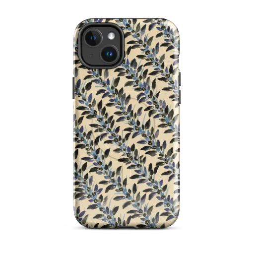 Indigo Sprig on a MagSafe Tough Case for iPhone®