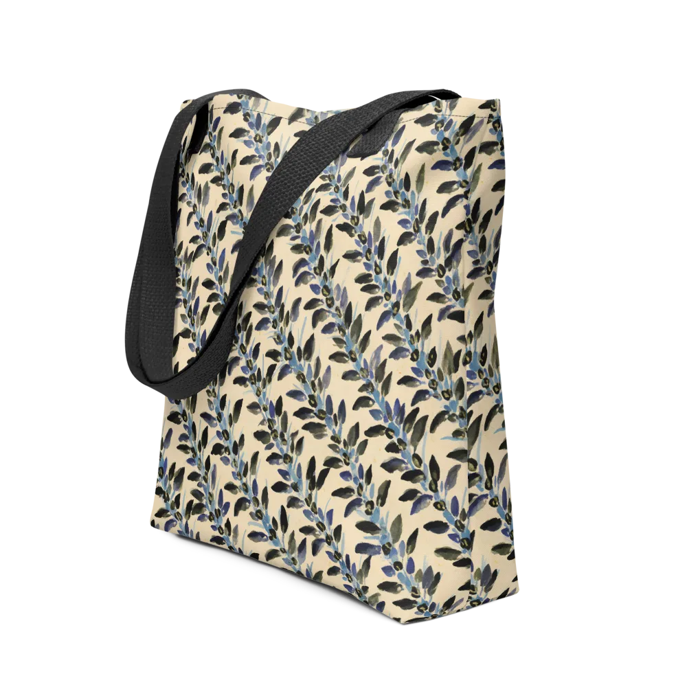 Indigo Sprig on Tote Bag — Front