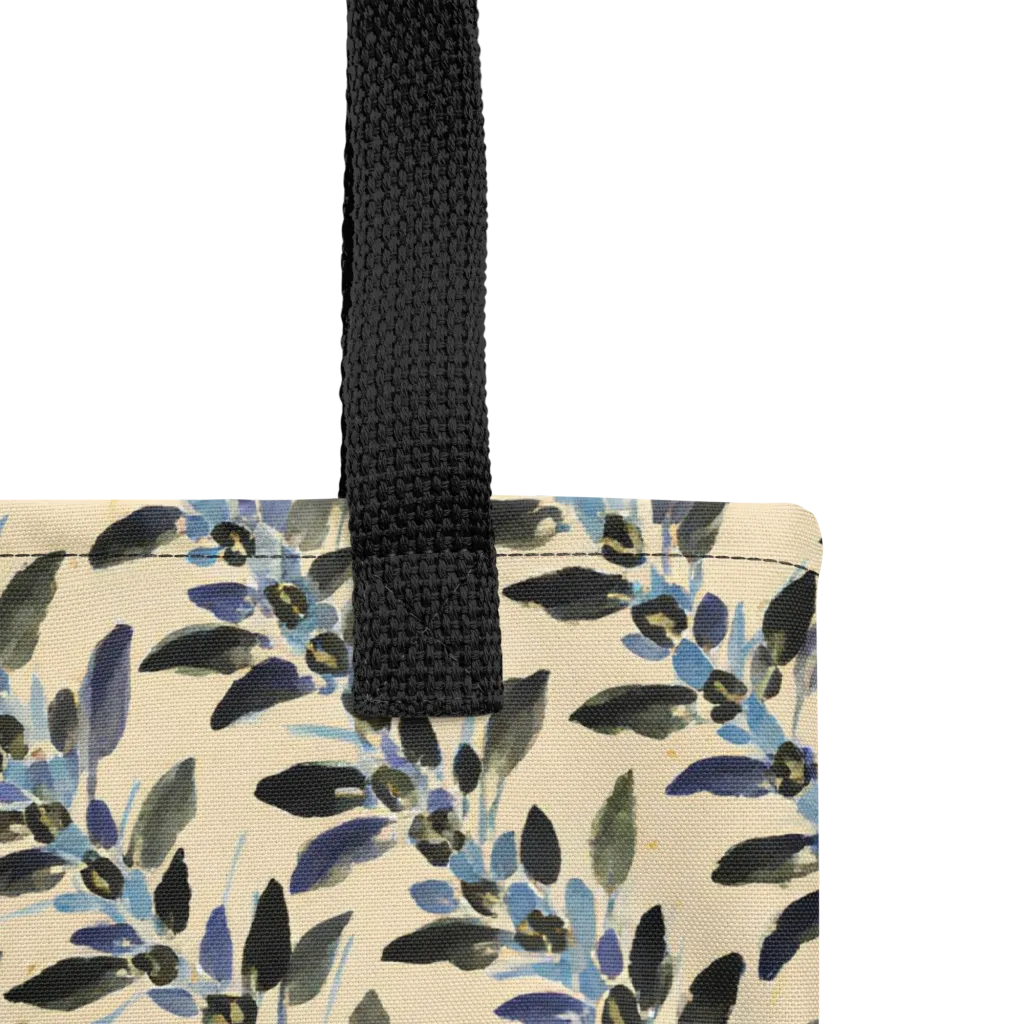 Indigo Sprig on Tote Bag — Product details