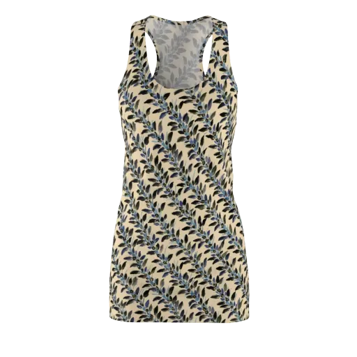 Indigo Sprig on a Racerback Dress