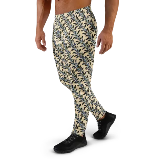 Indigo Sprig on a Men's Joggers