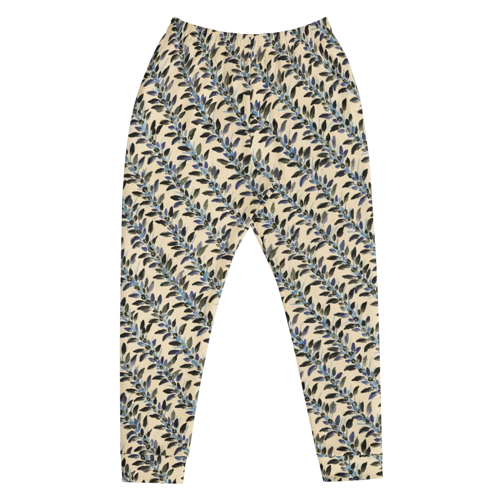 Indigo Sprig on Men's Joggers — Front