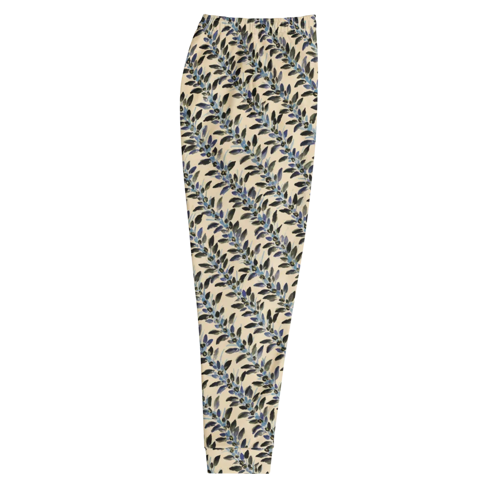 Indigo Sprig on Men's Joggers — Right