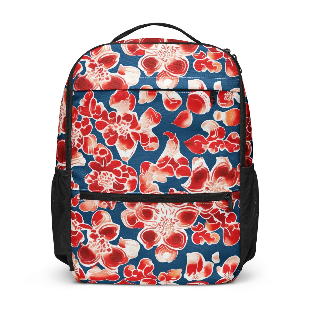 Crimson Midnight on Utility Backpack — Front