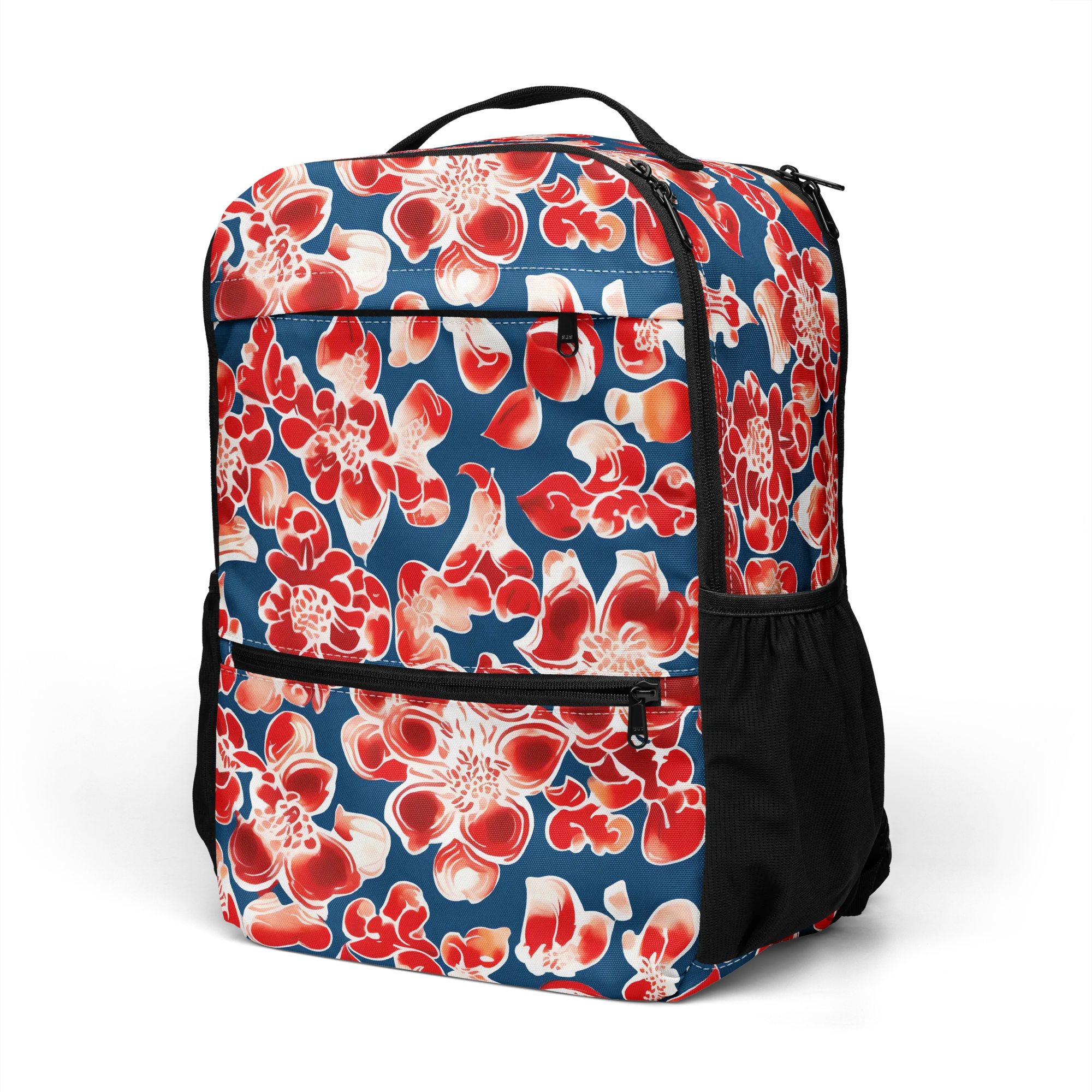 Crimson Midnight on Utility Backpack — Left Front