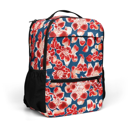 Crimson Midnight on a Utility Backpack