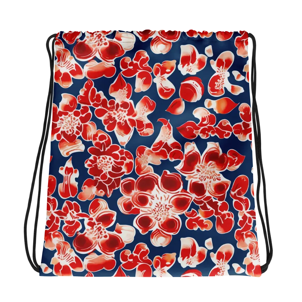 Crimson Midnight on Drawstring Bag — Photo