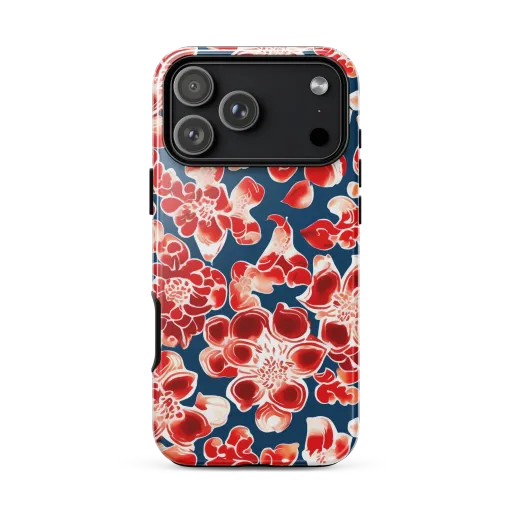 Crimson Midnight on a Tough Case for iPhone®