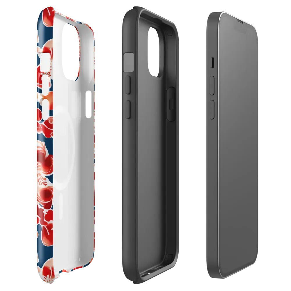 Crimson Midnight on MagSafe Tough Case for iPhone® — Front