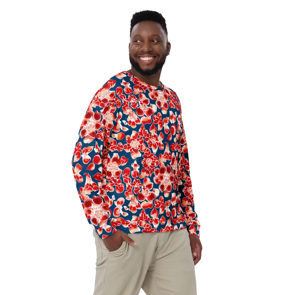 Crimson Midnight on Sweatshirt — Front