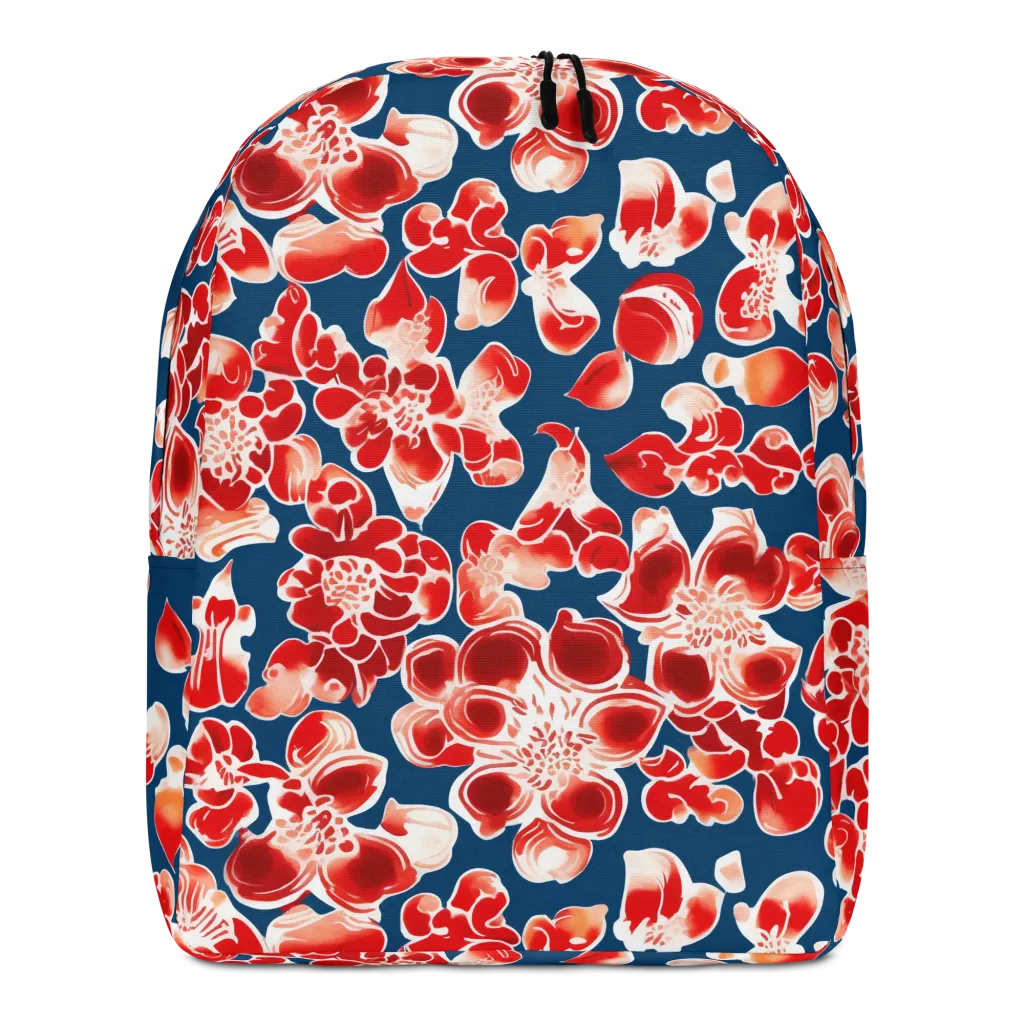 Crimson Midnight on Minimalist Backpack — Front