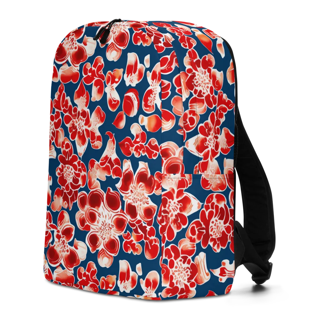 Crimson Midnight on Minimalist Backpack — Left