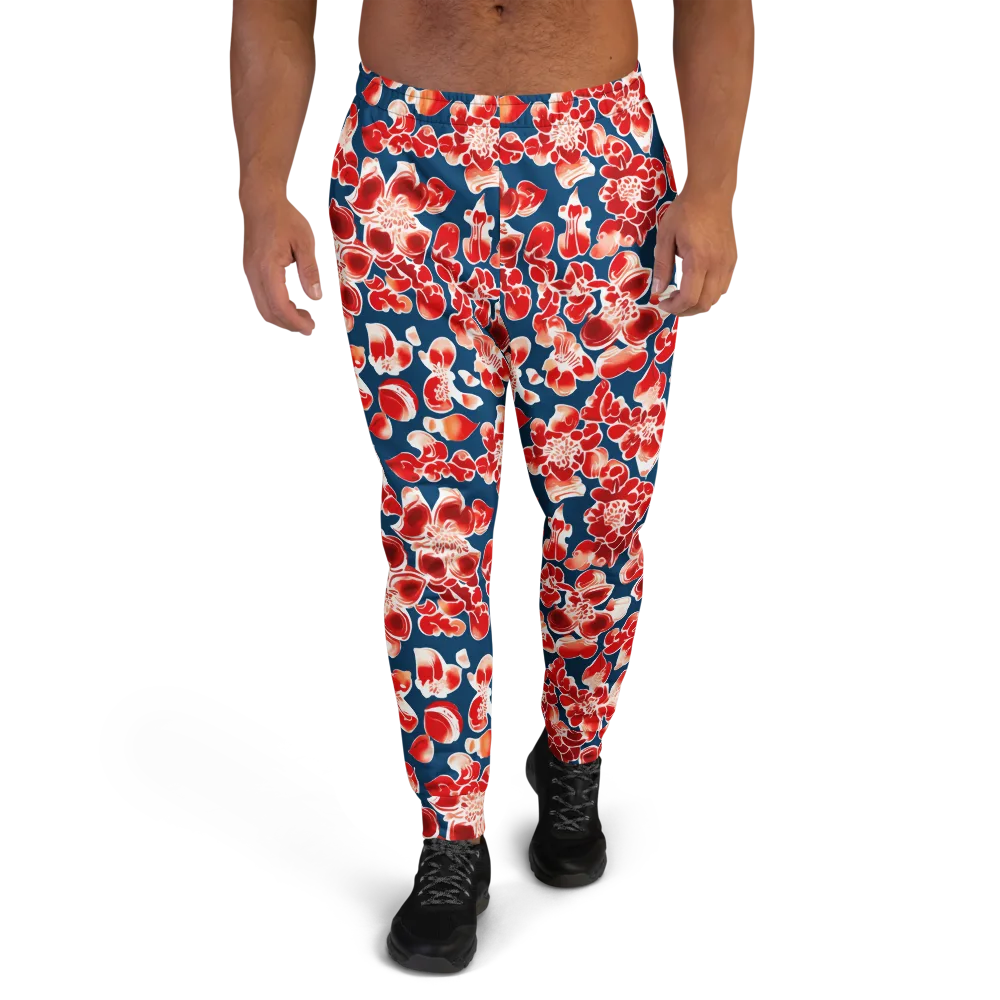 Crimson Midnight on Men's Joggers — Front